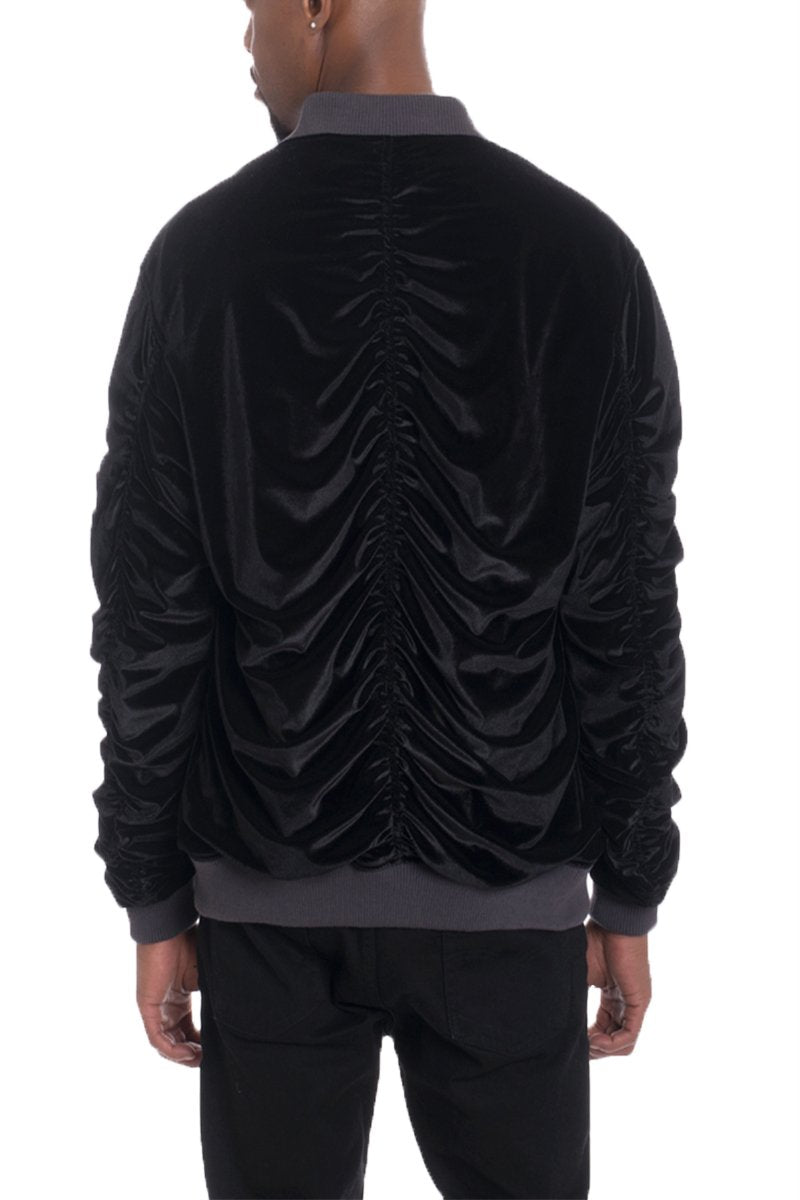 VELOUR BOMBER